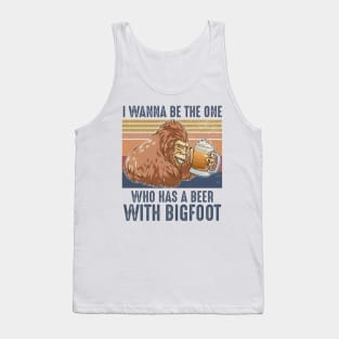 Be the one big foot Tank Top